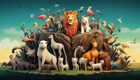 Kingdom Animalia, also known as the animal kingdom