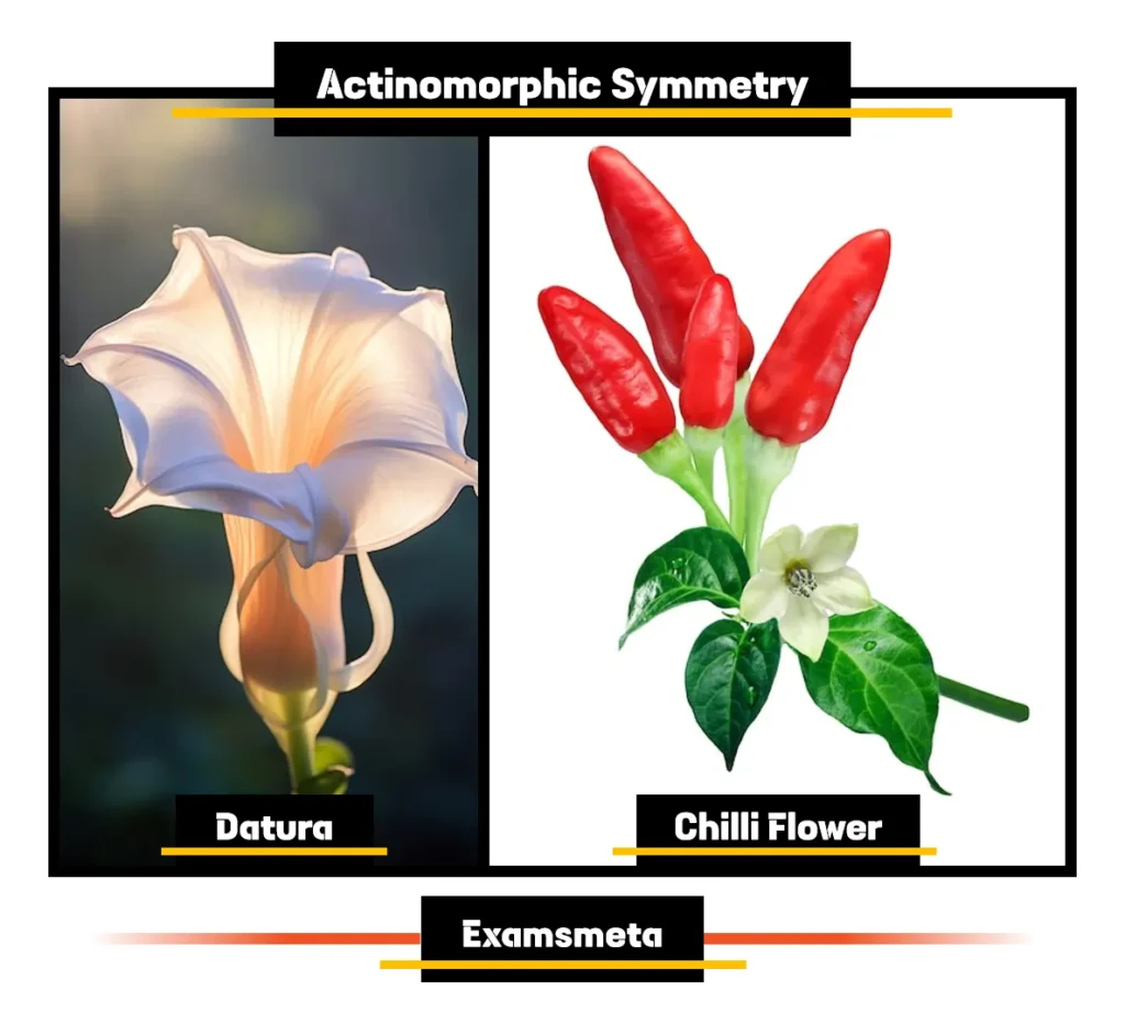 Examples of Actinomorphic Symmetry Examples of Actinomorphic Symmetry