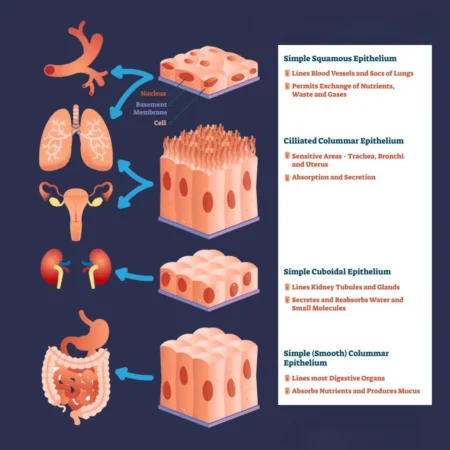 Types of Epithelial Tissue