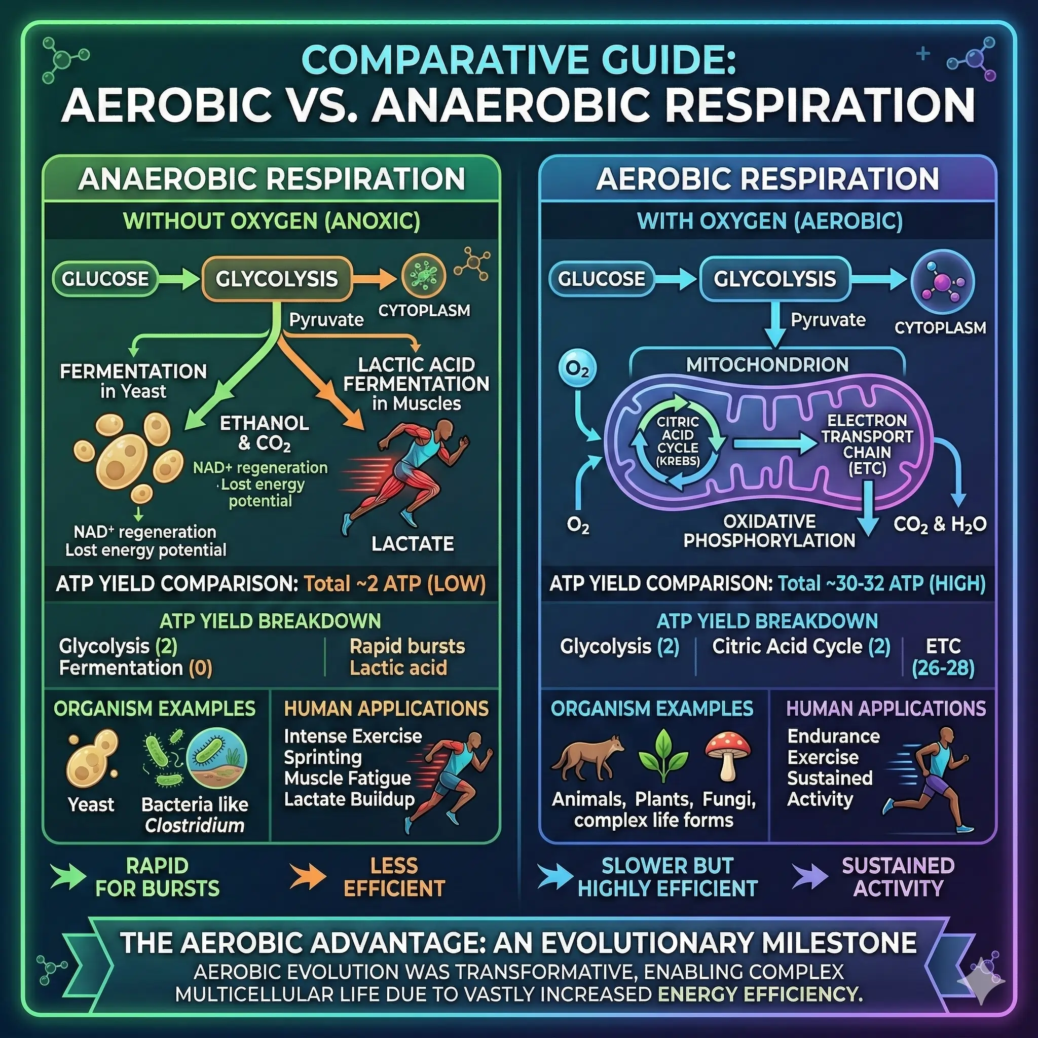 Comparison with Anaerobic Respiration