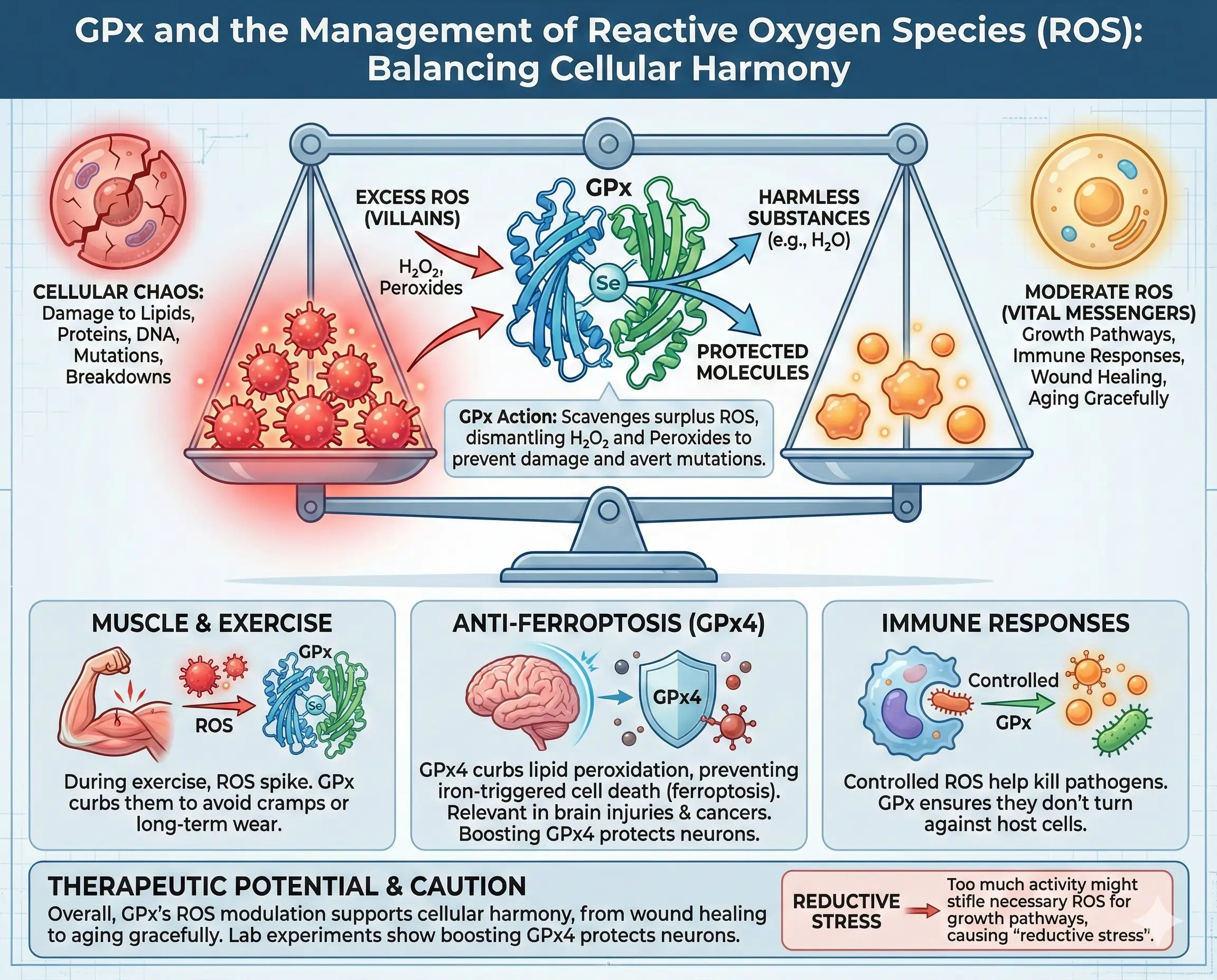 GPx and the Management of Reactive Oxygen Species GPx and the Management of Reactive Oxygen Species