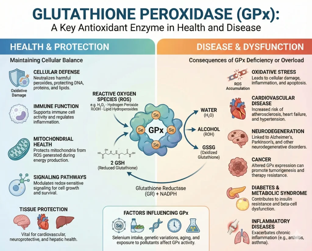 glutathione reductase and glutathione peroxidase Frontiers main image 0