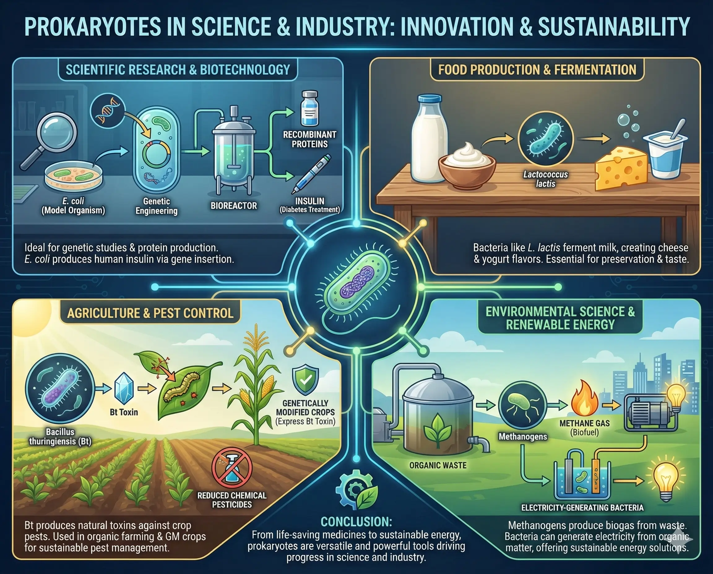 Prokaryotes in Science and Industry