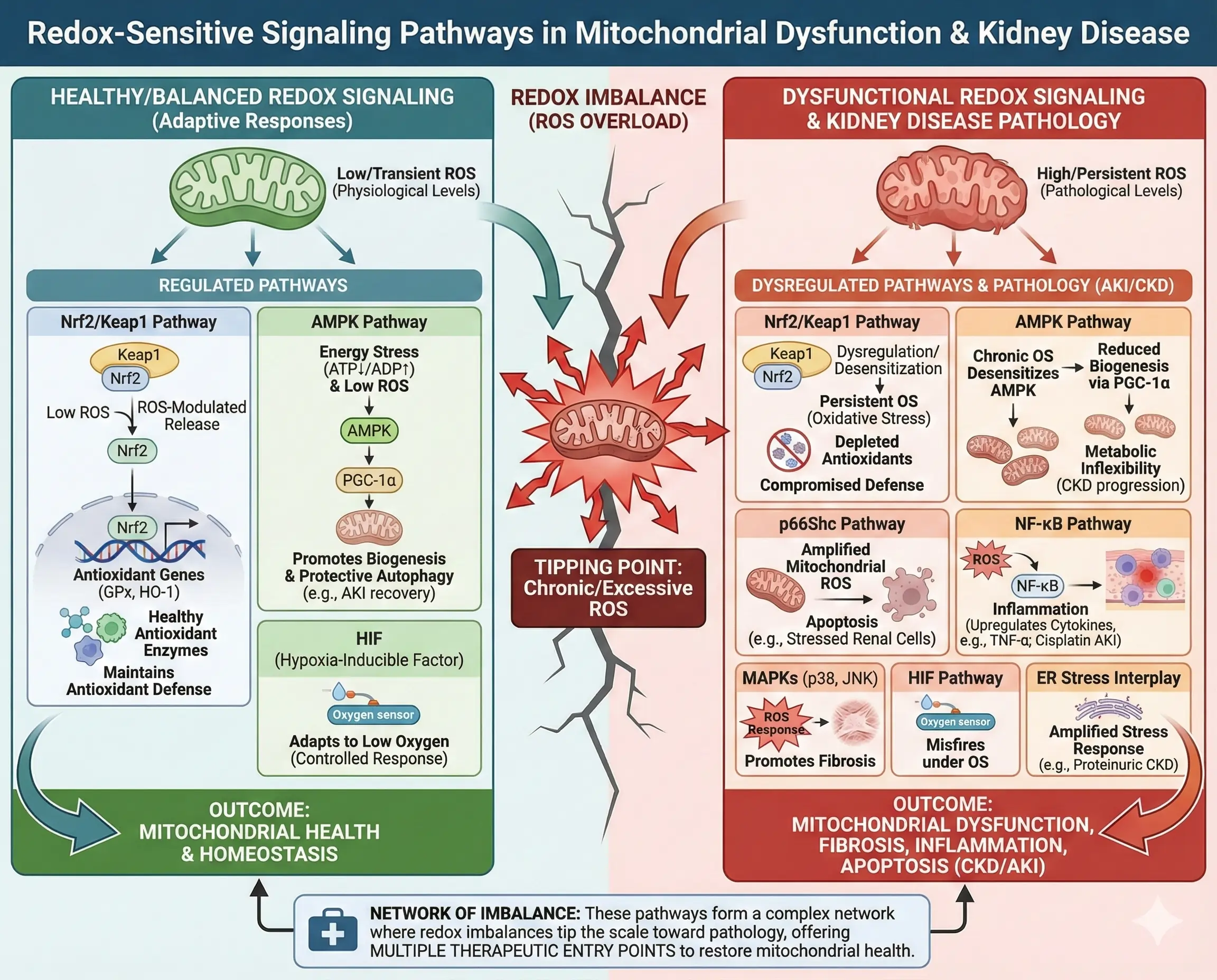 Redox-Sensitive Signaling Pathways in Mitochondrial Dysfunction Redox-Sensitive Signaling Pathways in Mitochondrial Dysfunction