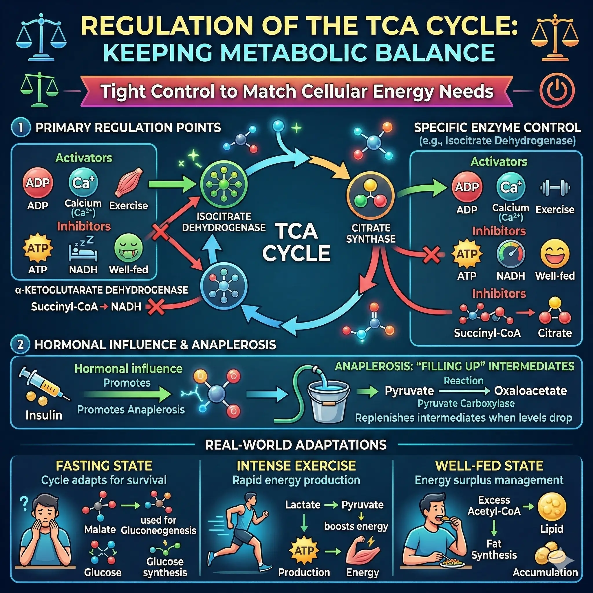 Regulation of the TCA Cycle Regulation of the TCA Cycle