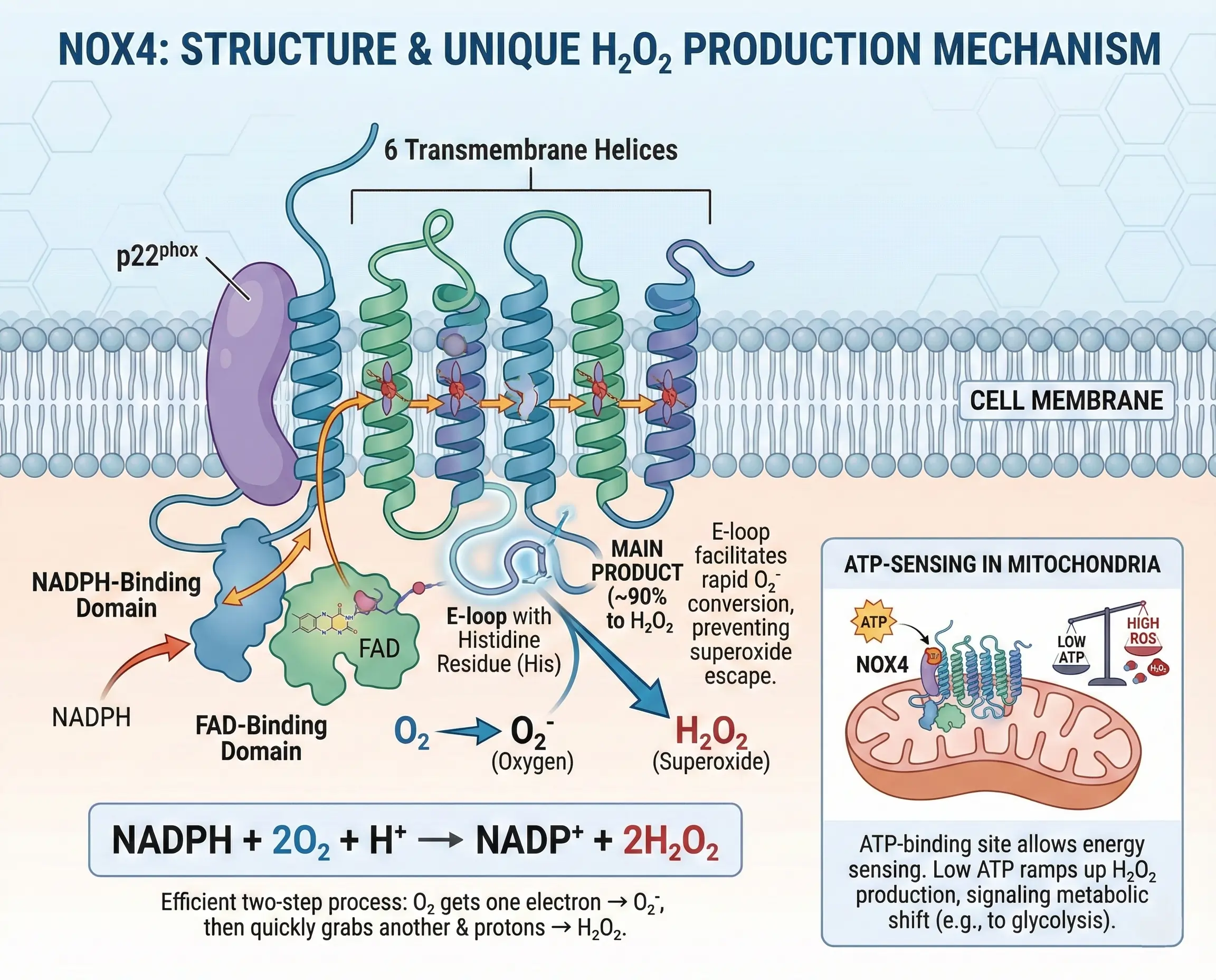 What is NOX4 Structure and Mechanism