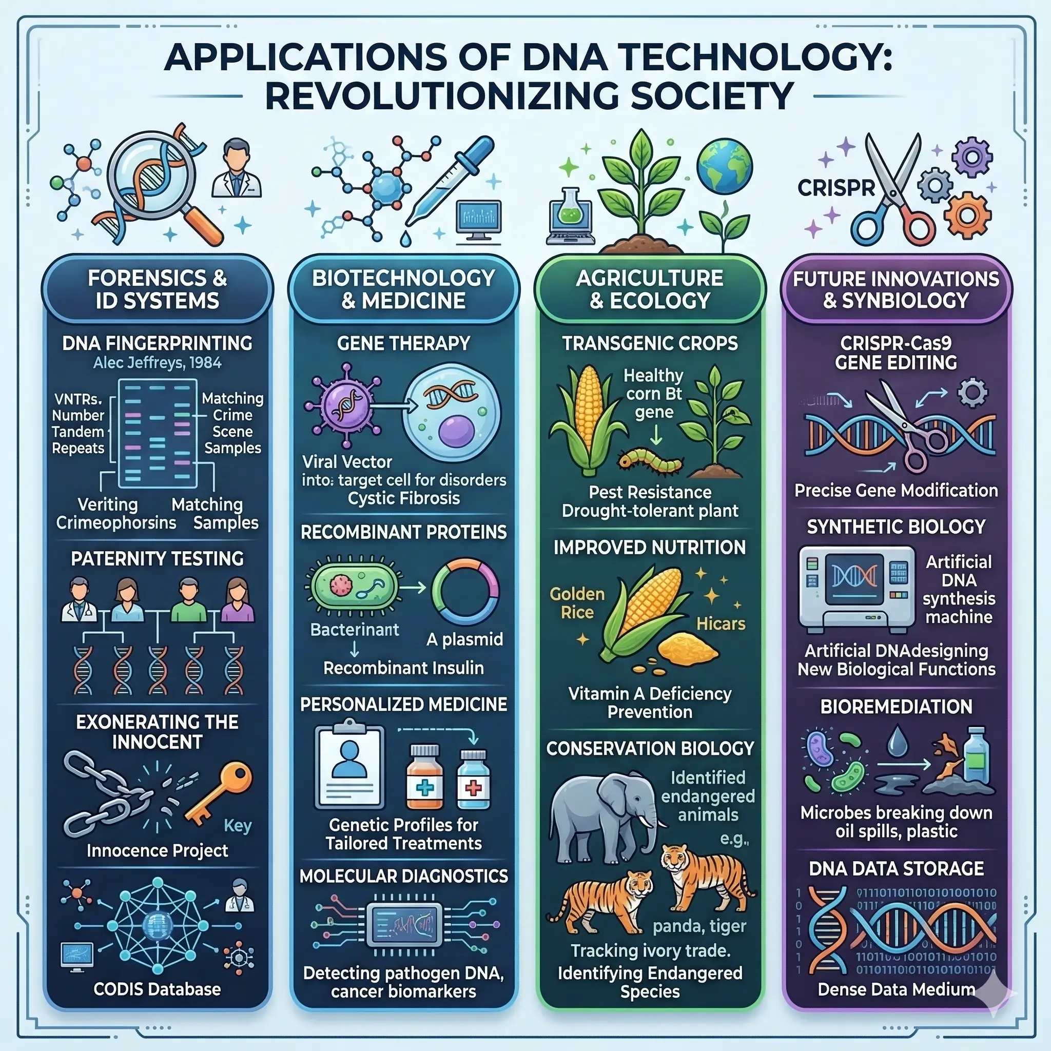 Applications of DNA Technology Applications of DNA Technology