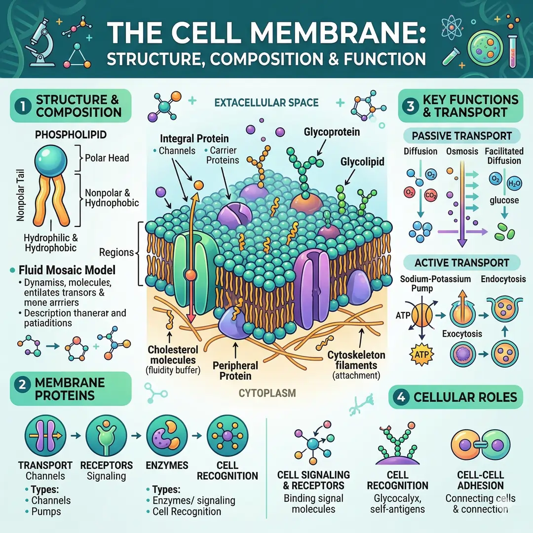 Cell Membrane: Structure, Functions, and Evolutionary Significance