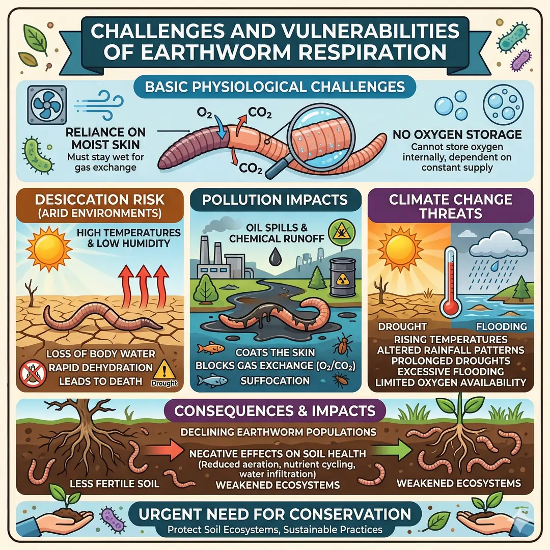 Challenges and Vulnerabilities of Earthworm Respiration Challenges and Vulnerabilities of Earthworm Respiration