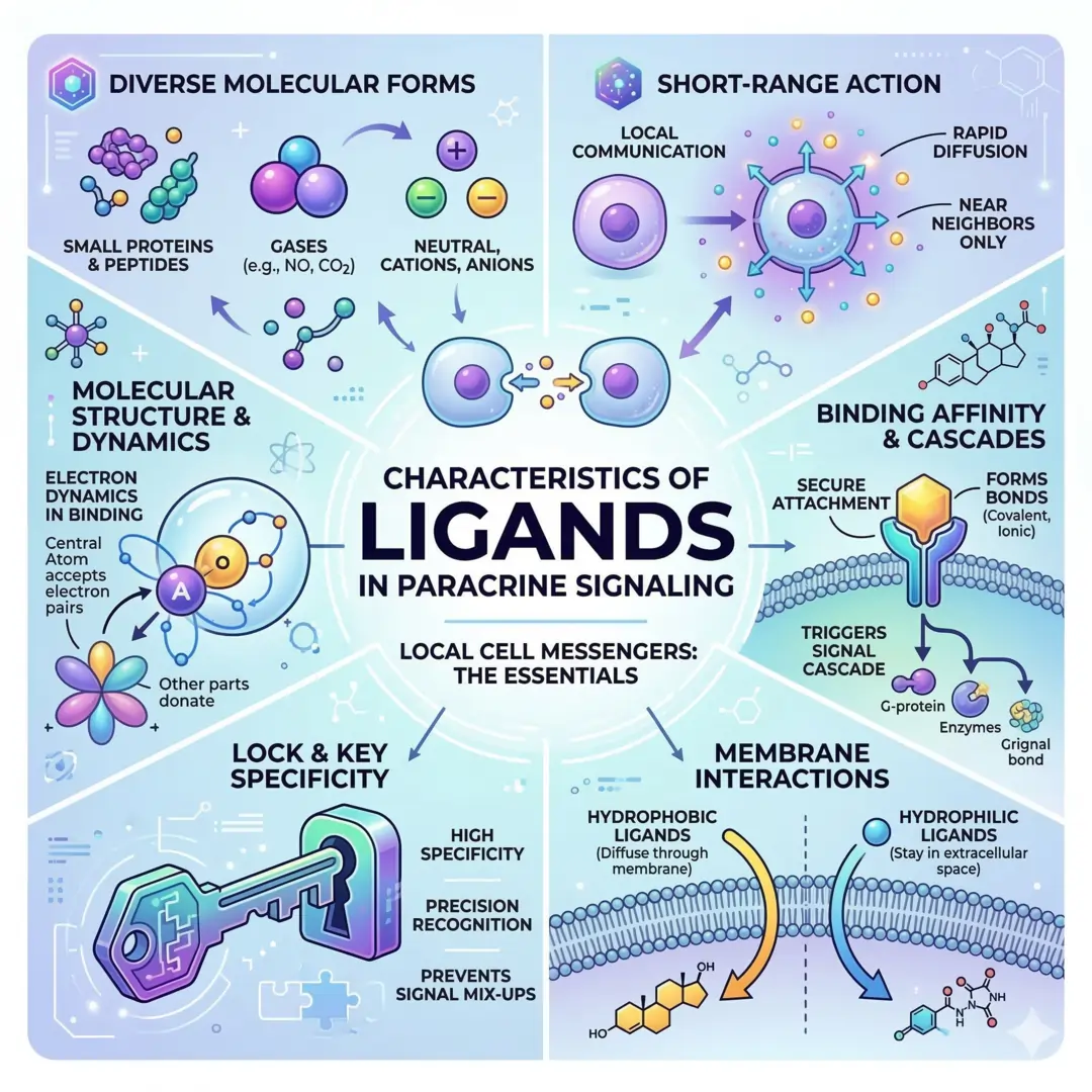 Characteristics of Ligands in Paracrine Signaling