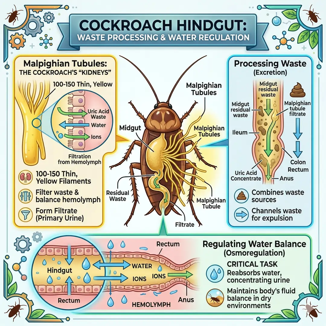 Cockroach Hindgut