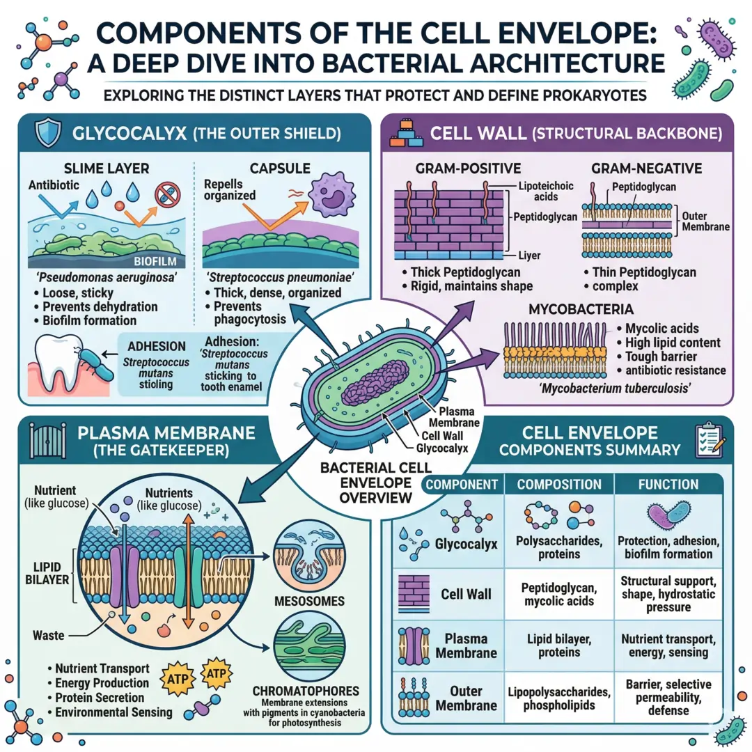 Components of the Cell Envelope