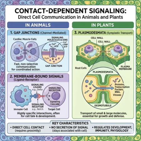 Contact-Dependent Signaling: Direct Cell Communication in Animals and Plants Contact-Dependent Signaling