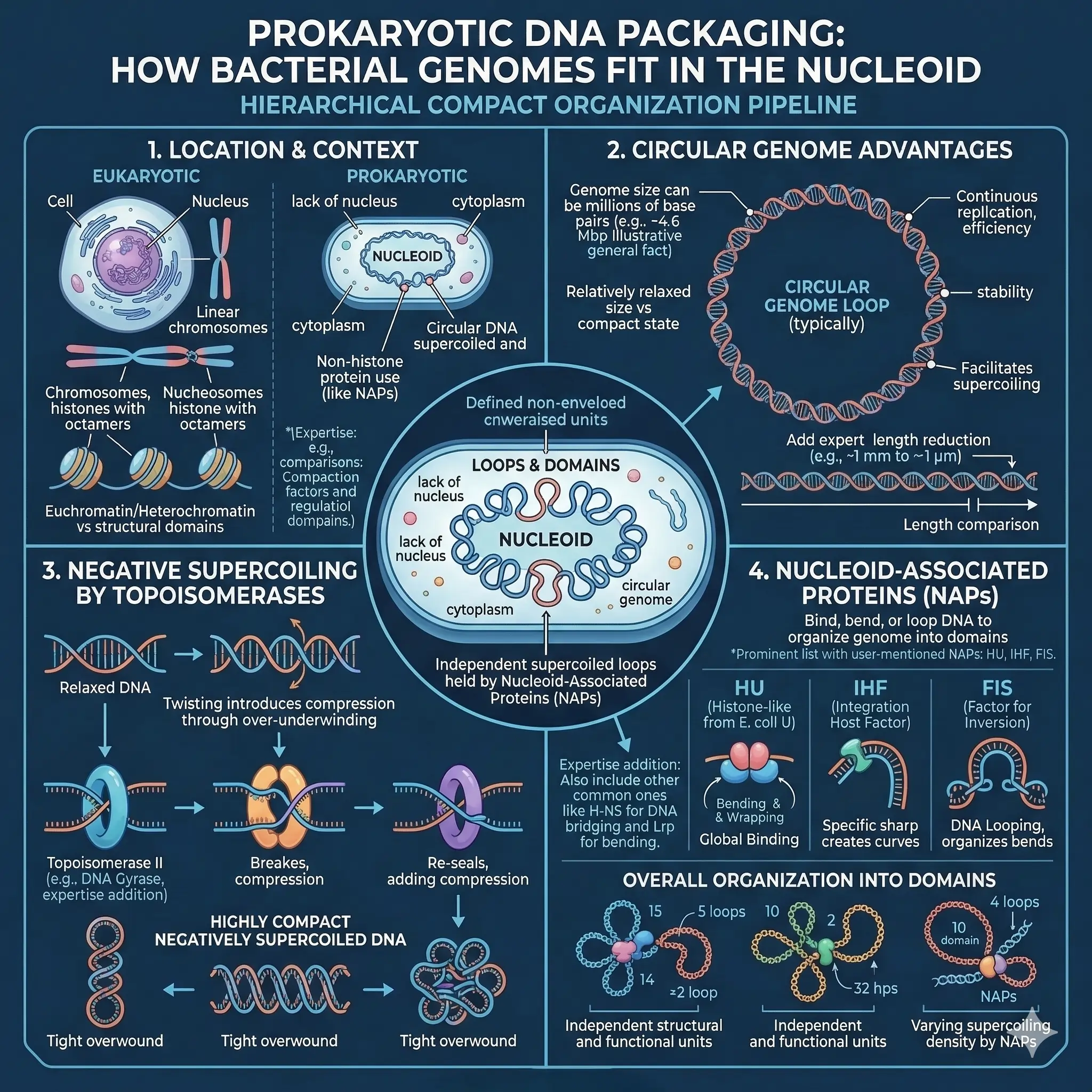 DNA Packaging in Prokaryotes