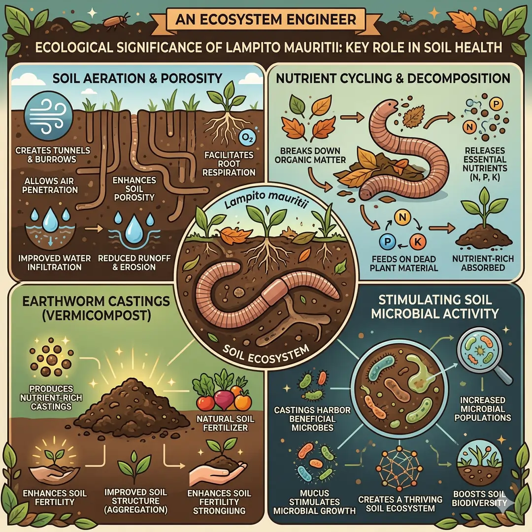Ecological Significance of Lampito mauritii Ecological Significance of Lampito mauritii