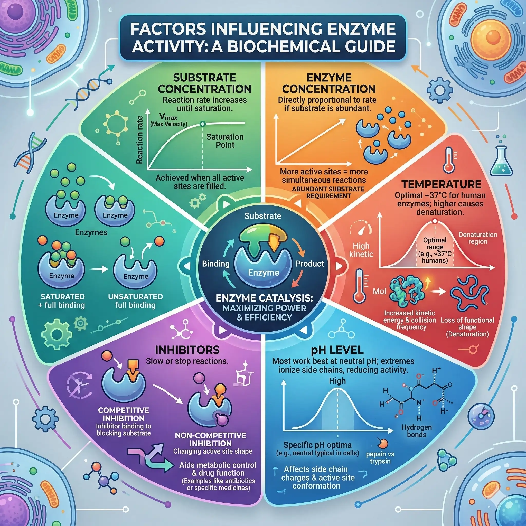 Factors Affecting Enzyme Catalysis
