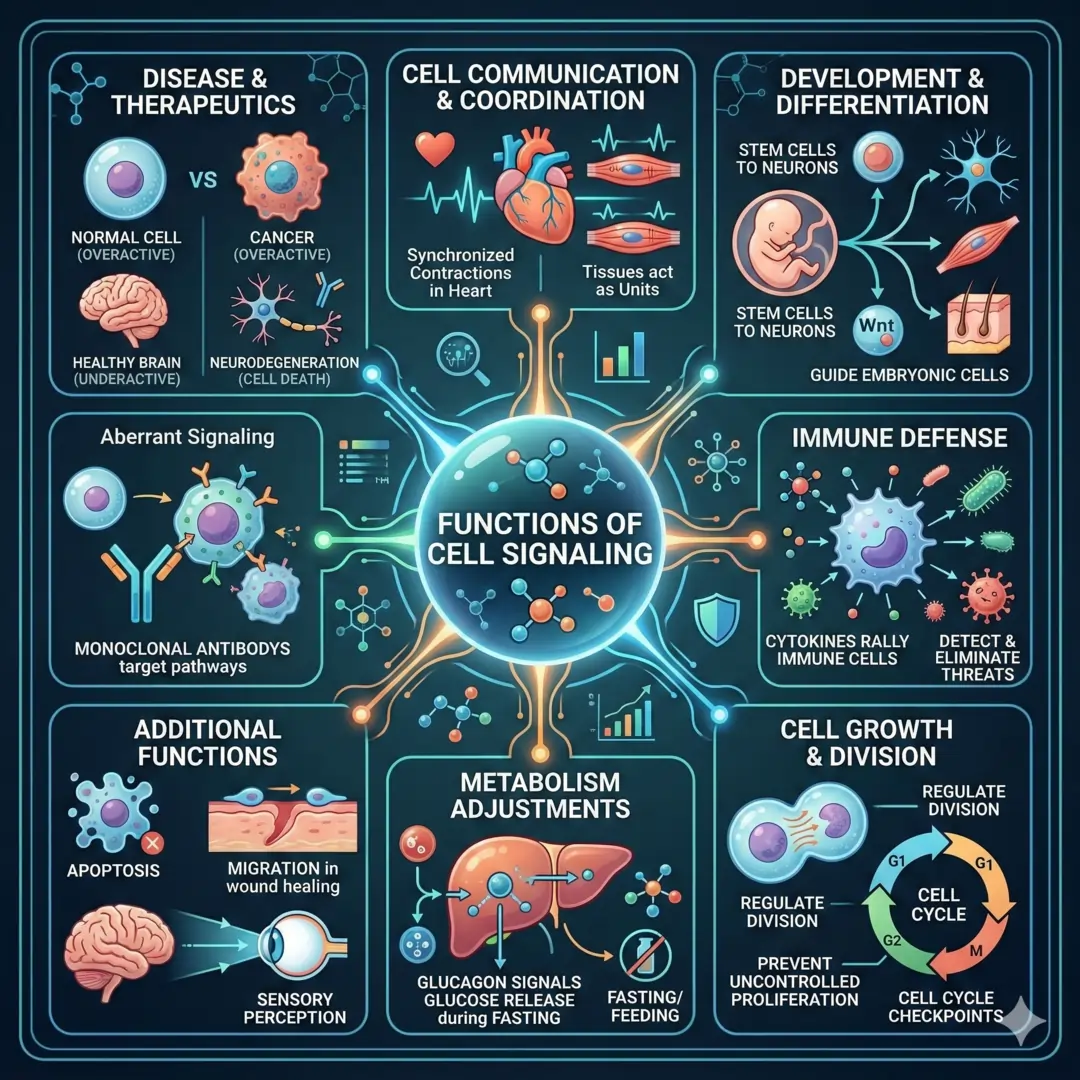 Functions of Cell Signaling
