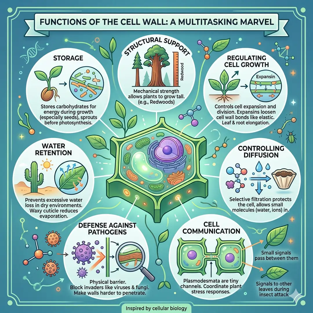 Functions of the Cell Wall