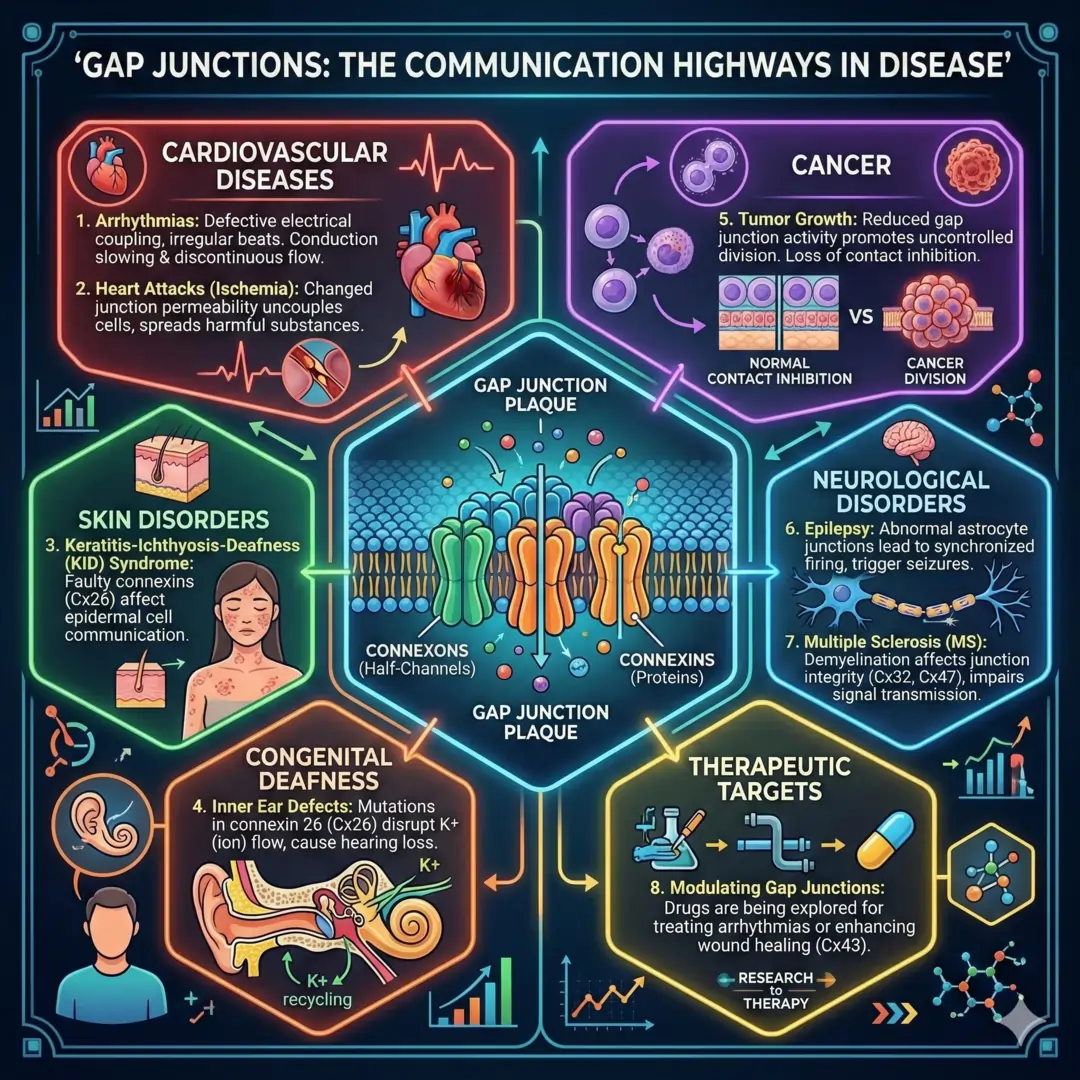 Gap Junctions and Diseases
