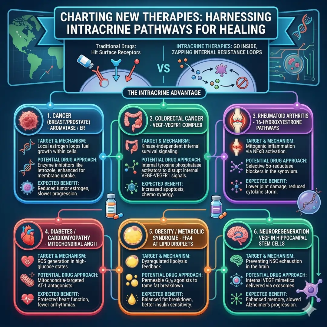Harnessing Intracrine Pathways For Healing