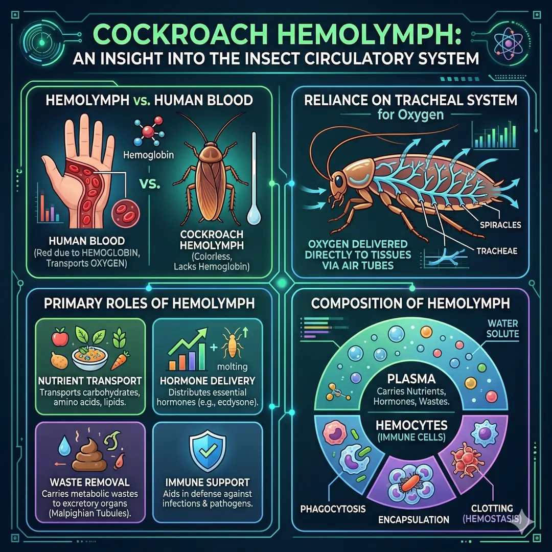 Cockroach Hemolymph