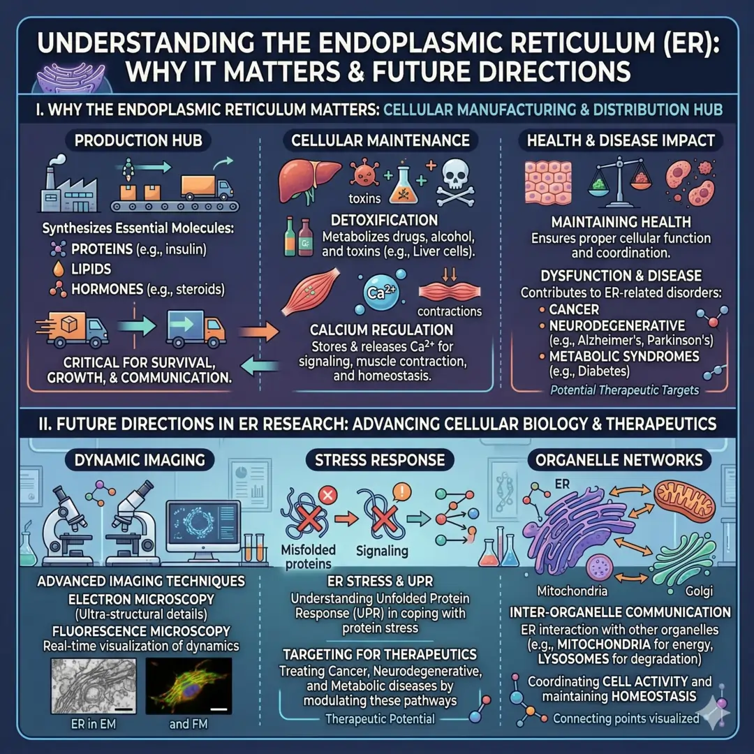 Importance of Endoplasmic Reticulum and Future Directions in ER Research