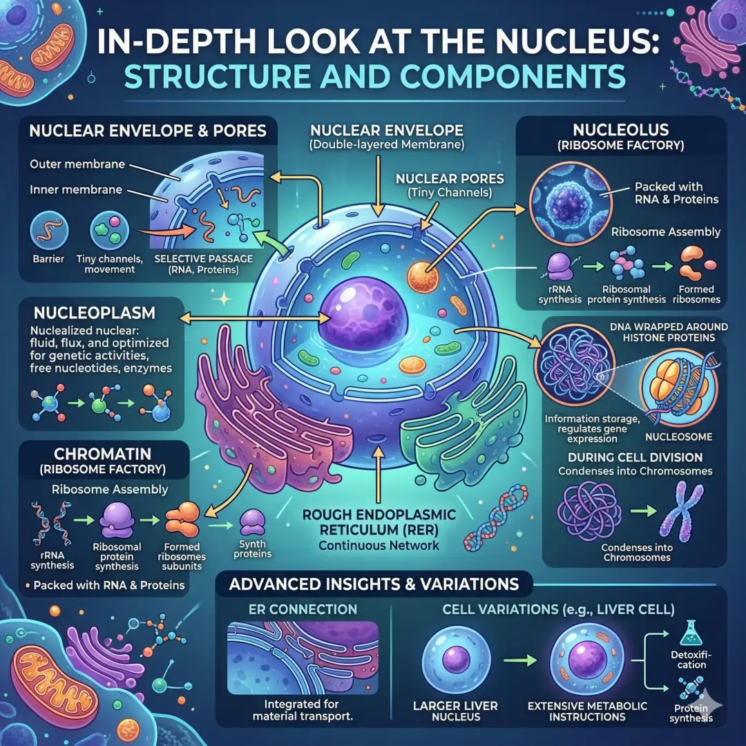 In-Depth Look at the Nucleus In-Depth Look at the Nucleus
