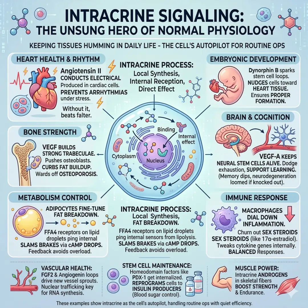 Intracrine Signaling in Normal Physiology