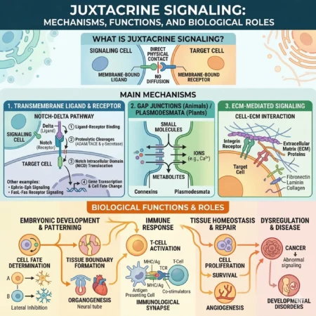 Juxtacrine Signaling: Mechanisms, Functions, and Biological Roles