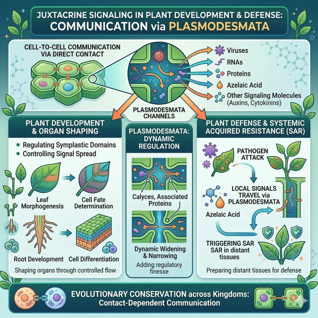 Juxtacrine Signaling in Plant Development and Defense Juxtacrine Signaling in Plant Development and Defense