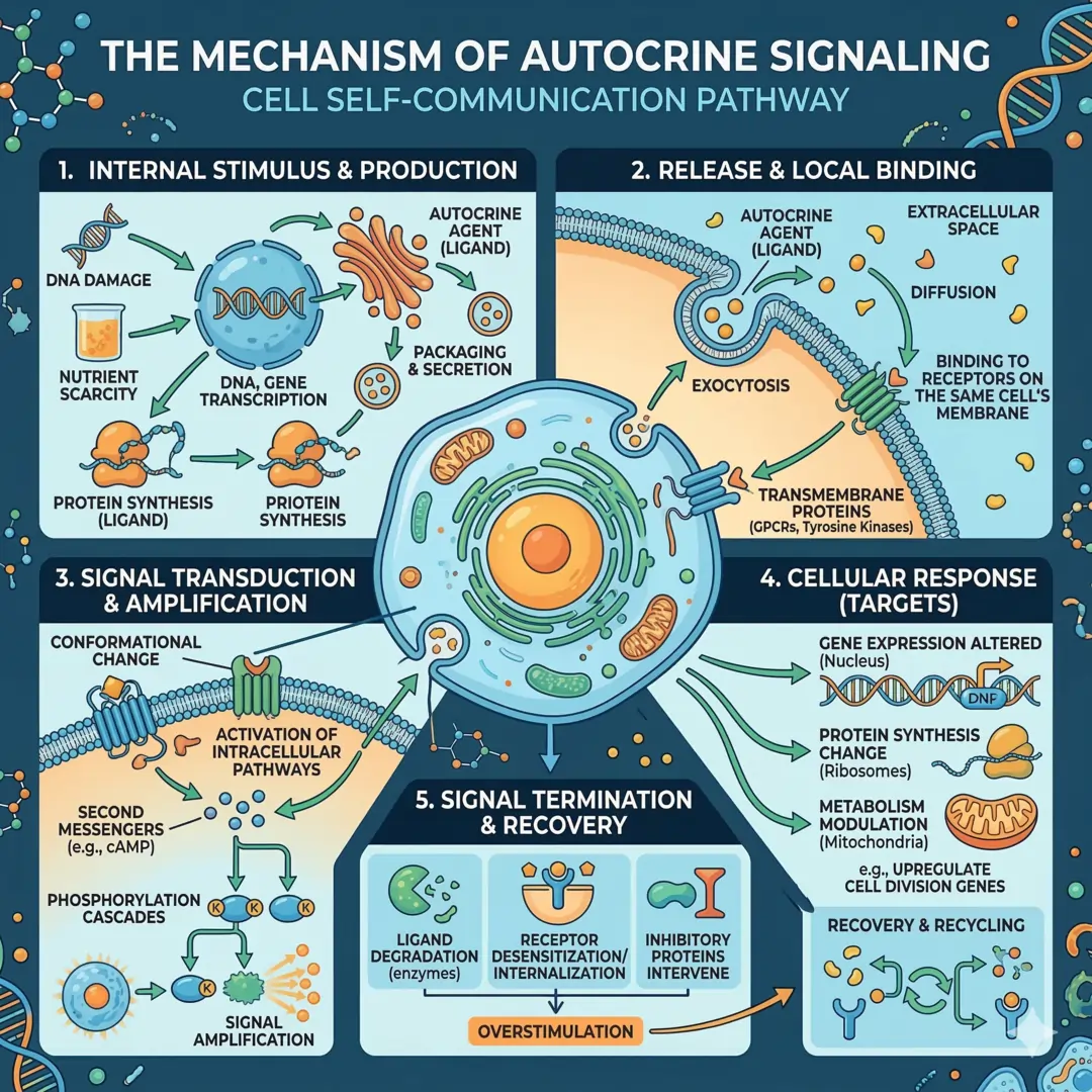 Mechanism of Autocrine Signaling
