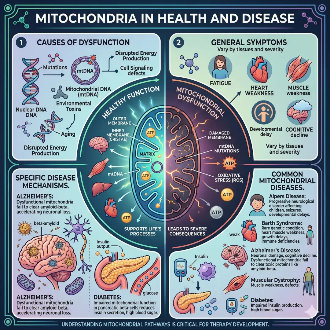 Mitochondria in Health and Disease