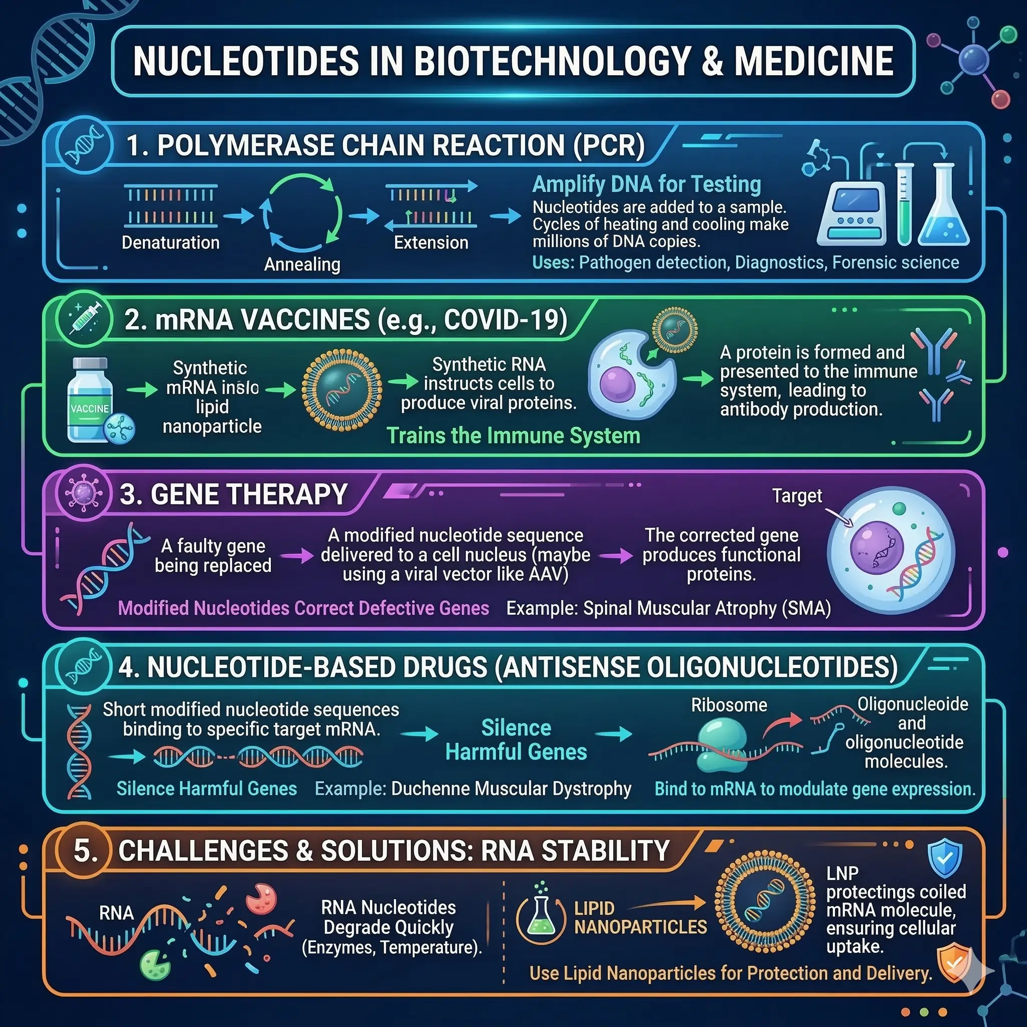 Nucleotides in Biotechnology and Medicine Nucleotides in Biotechnology and Medicine