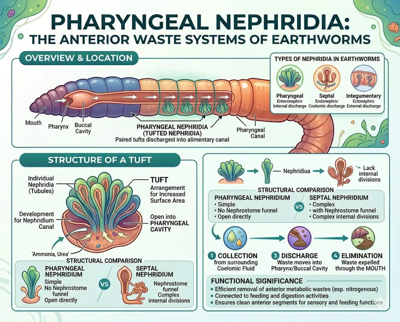 Pharyngeal Nephridia