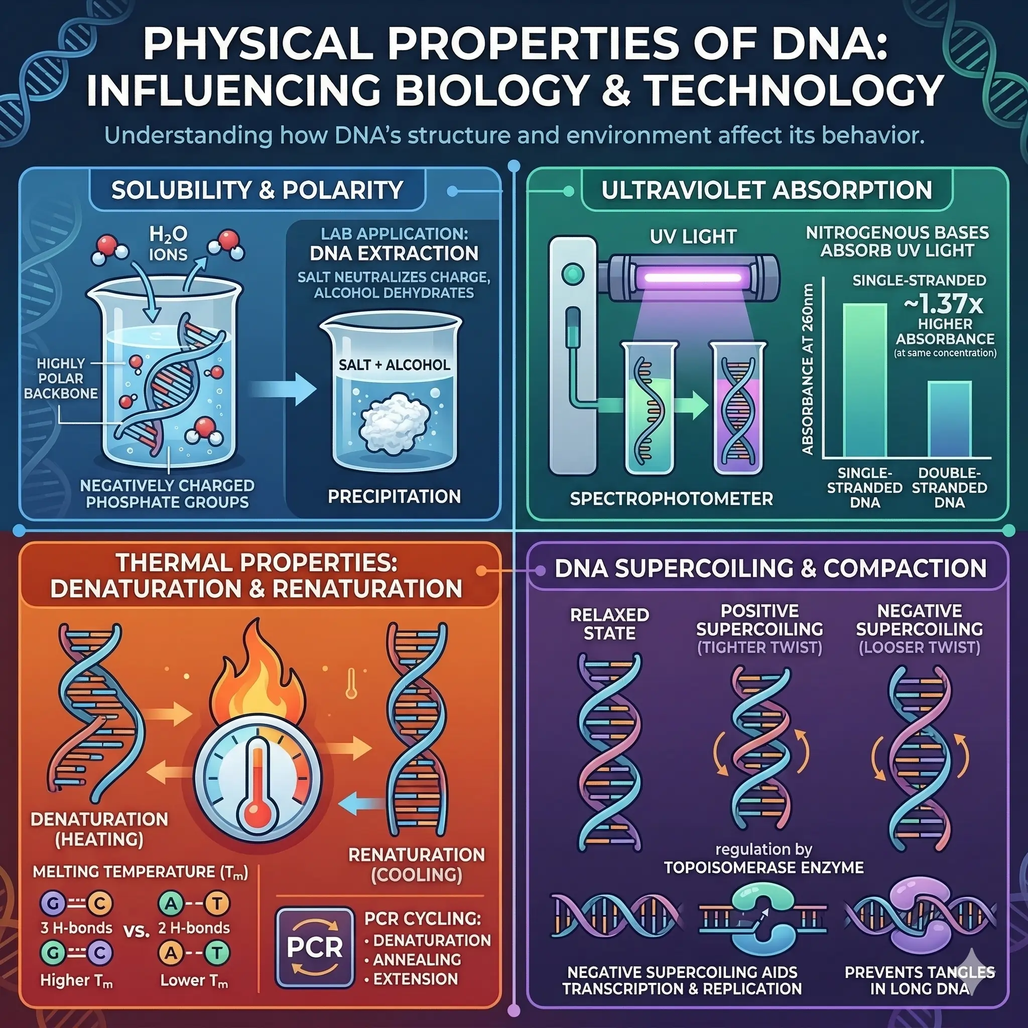 Physical Properties of DNA