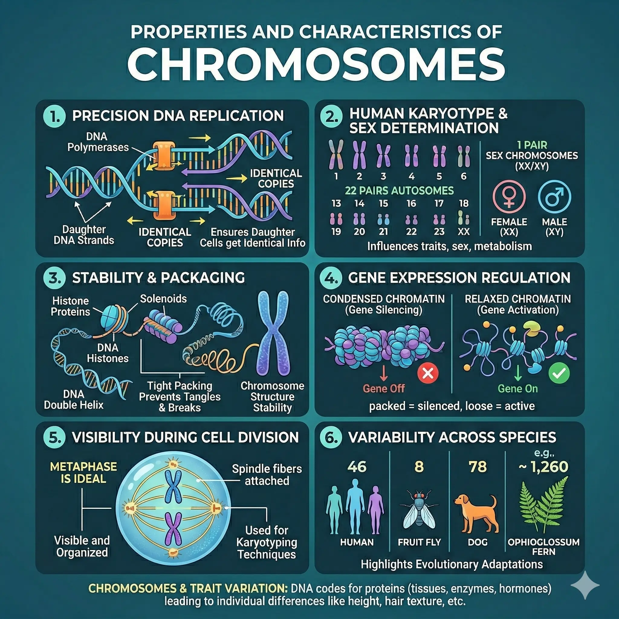 Properties and Characteristics of Chromosomes