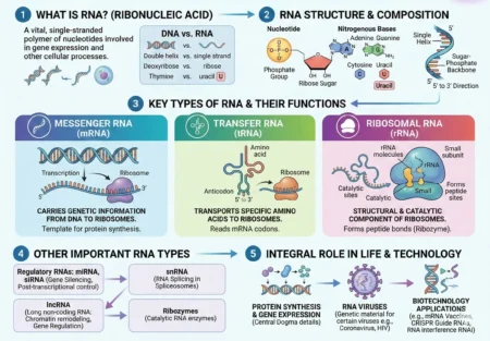 RNA: Definition, Structure, Types, Functions, and Its Role in Life