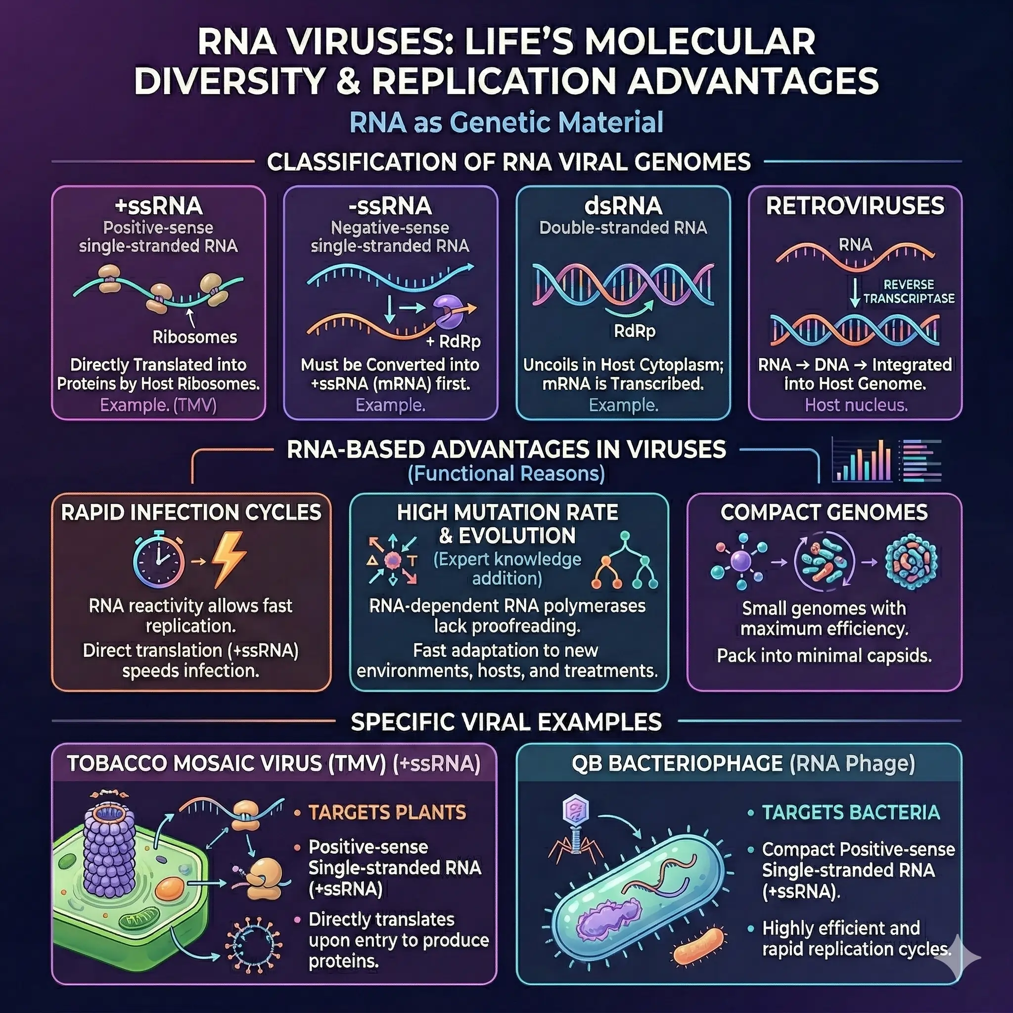 Essential Properties of Genetic Material RNA as Genetic Material