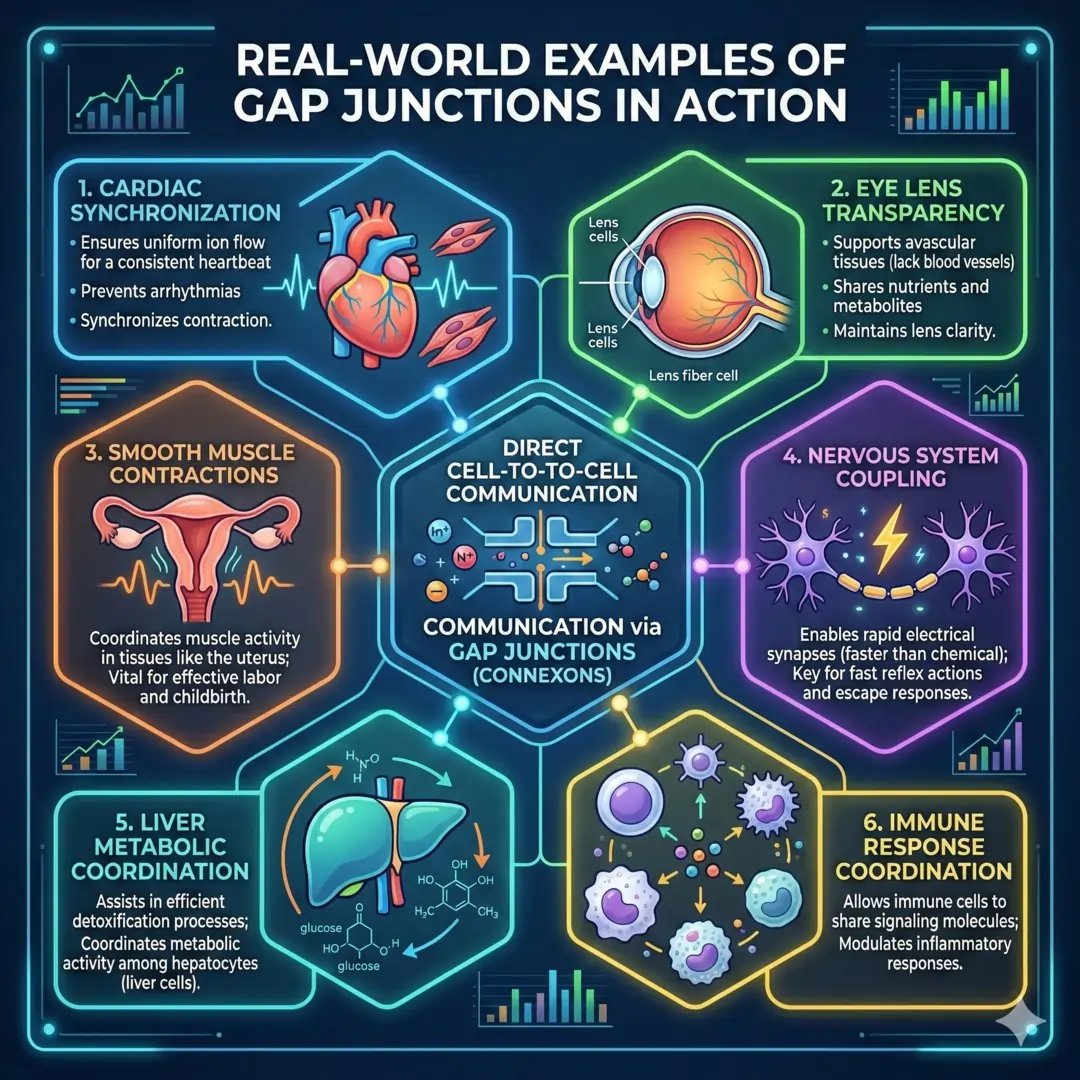Real-World Examples of Gap Junctions.