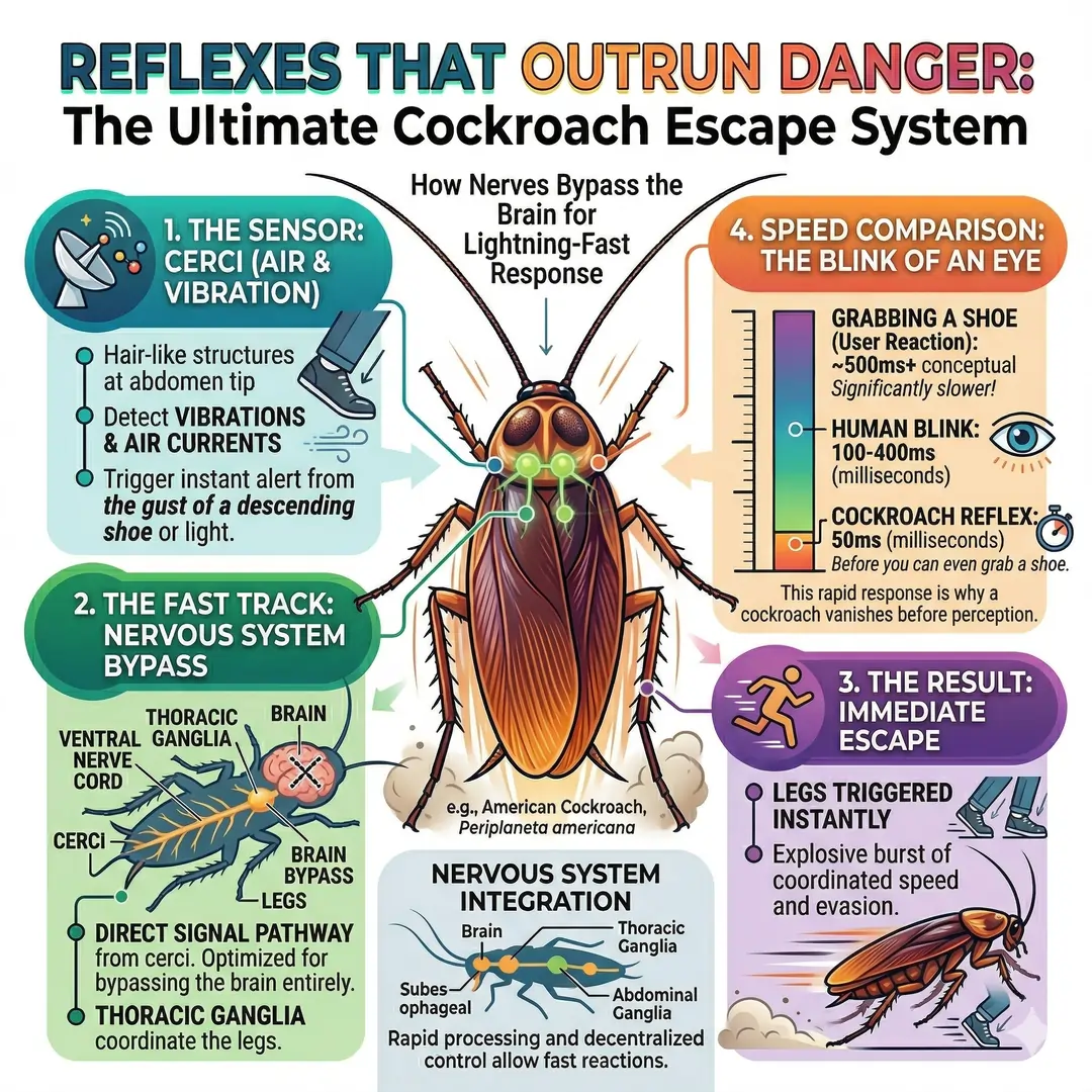 Reflexes That Outrun Danger