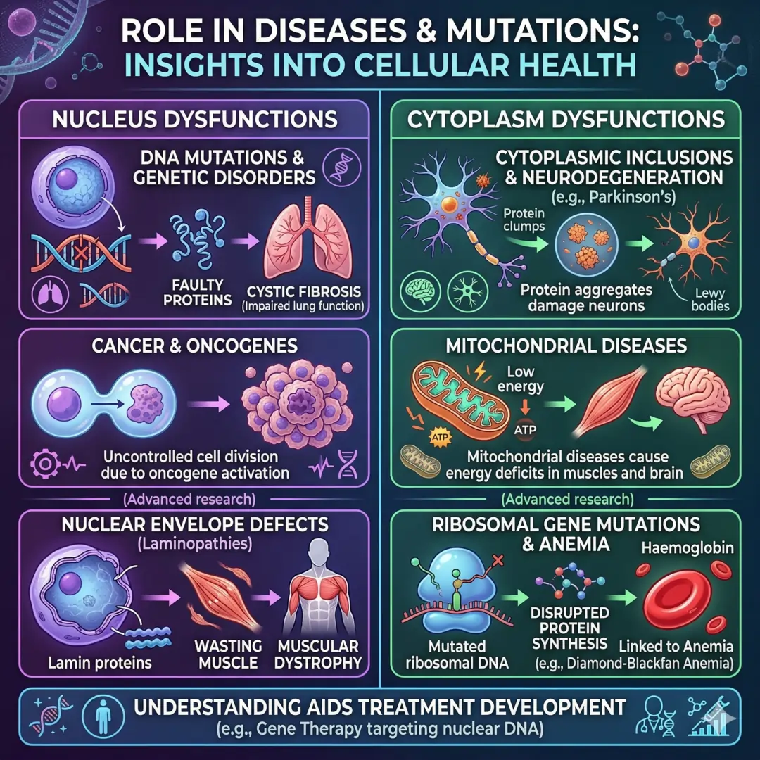 Role in Diseases and Mutations Role in Diseases and Mutations