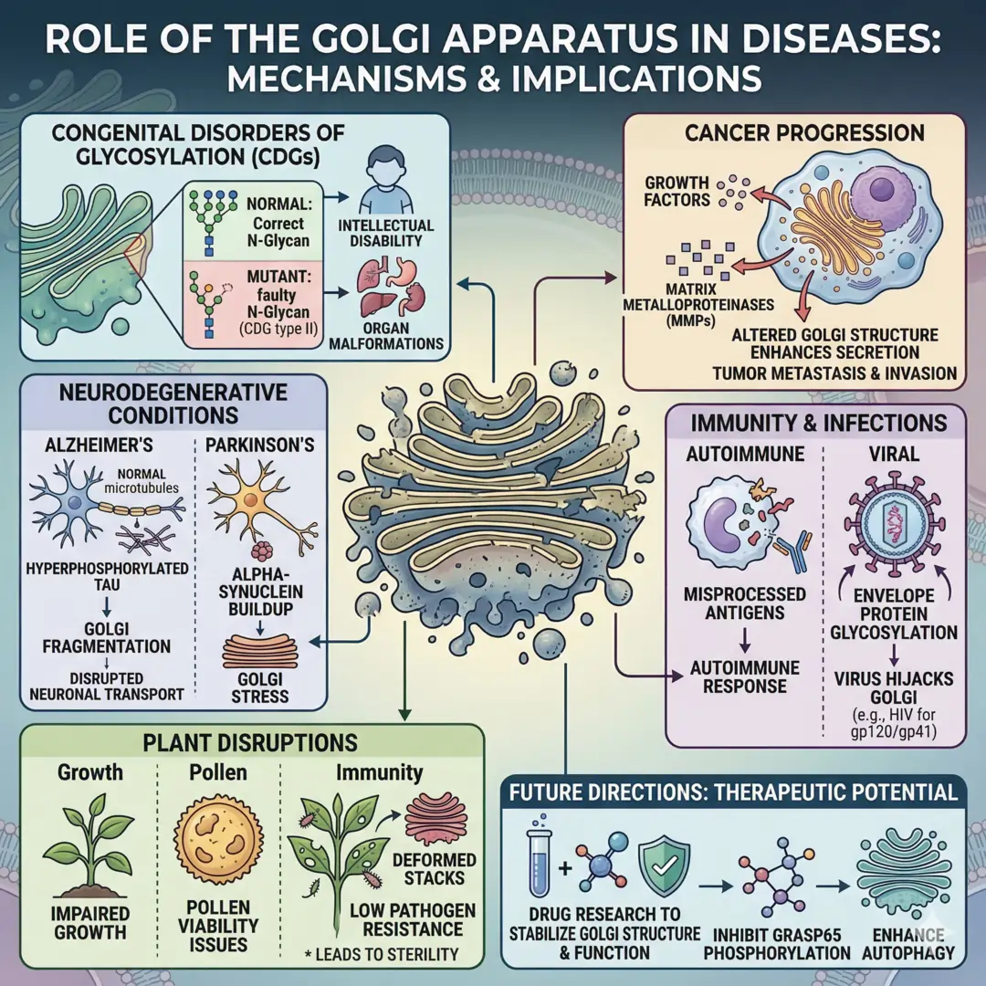 Role of the Golgi Apparatus in Diseases Role of the Golgi Apparatus in Diseases
