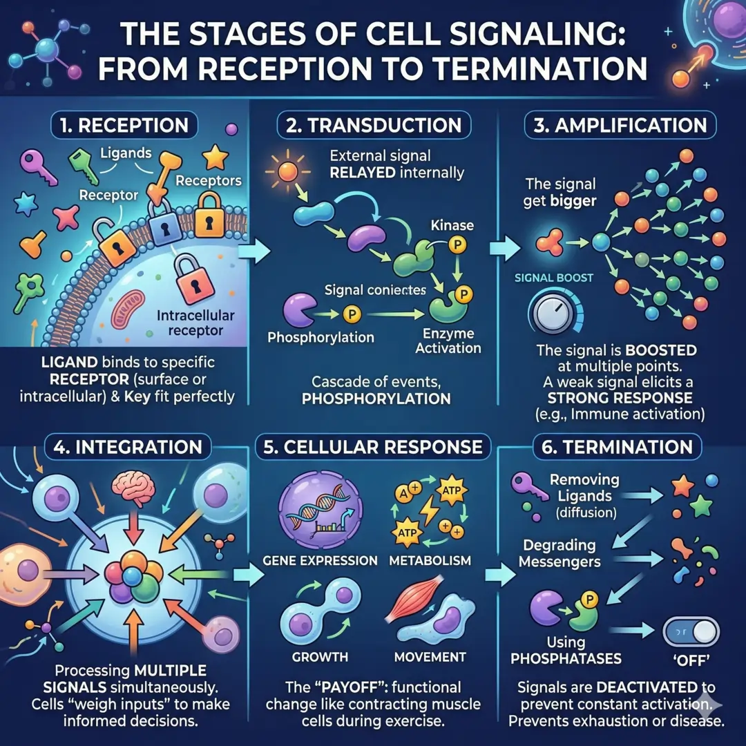 Stages of Cell Signaling