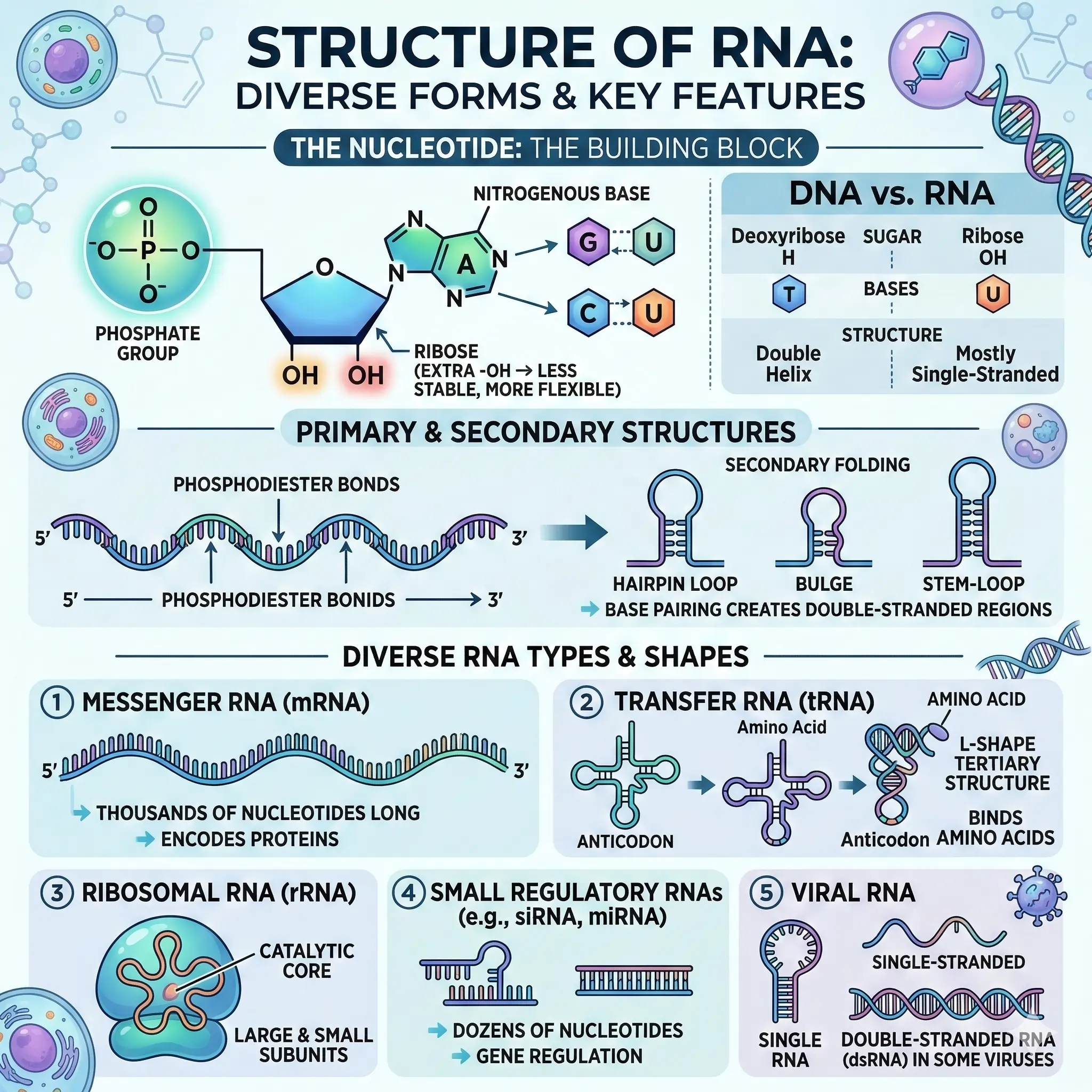 Structure of RNA Structure of RNA