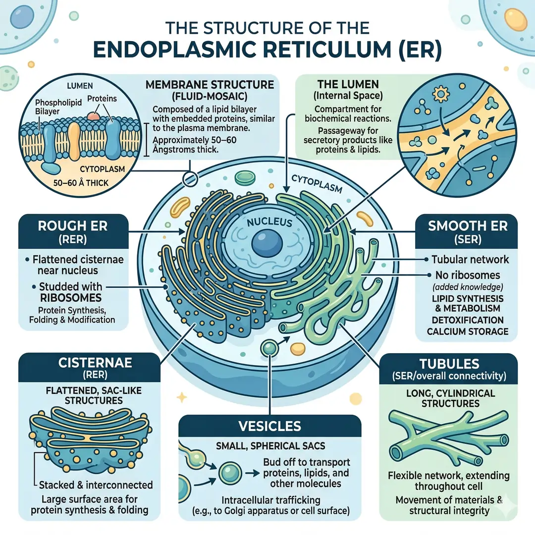 Structure of the Endoplasmic Reticulum