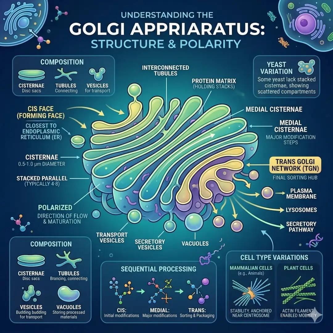 Structure of the Golgi Apparatus Structure of the Golgi Apparatus