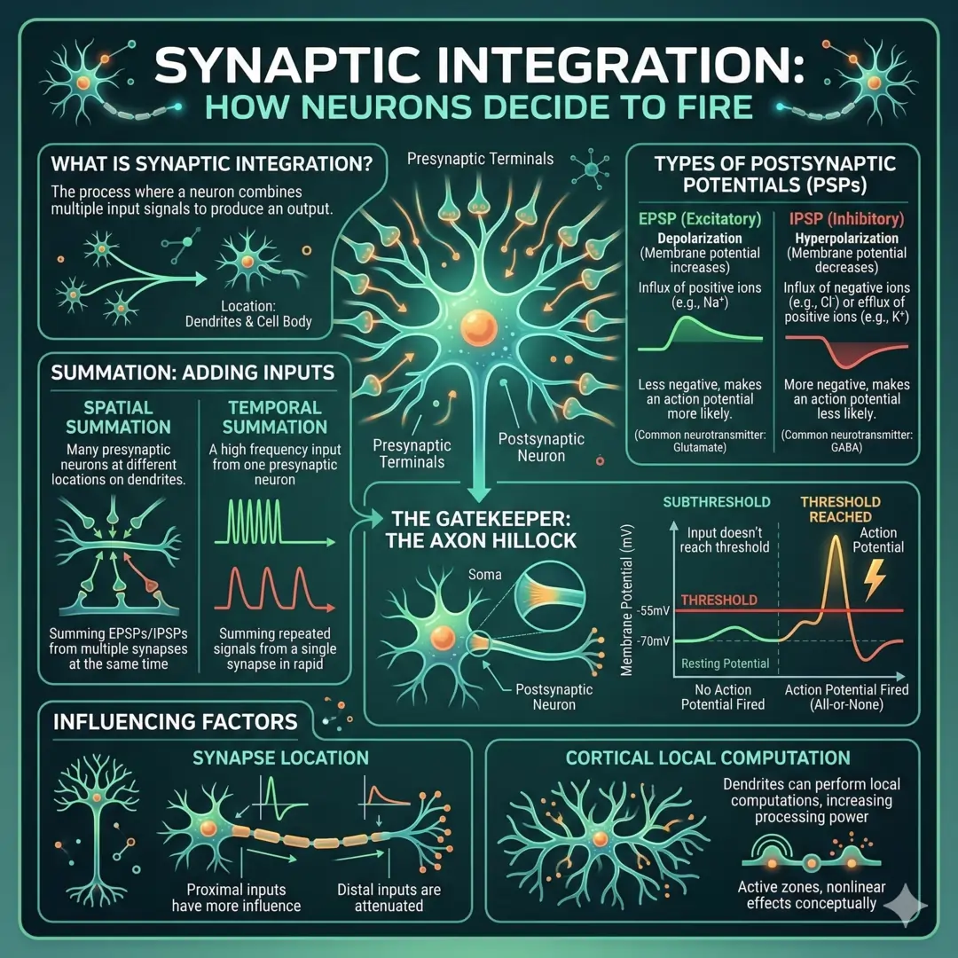 Synaptic Integration Synaptic Integration