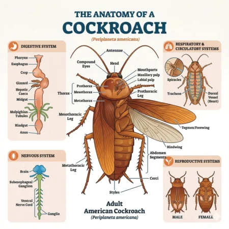 The Anatomy of Cockroach