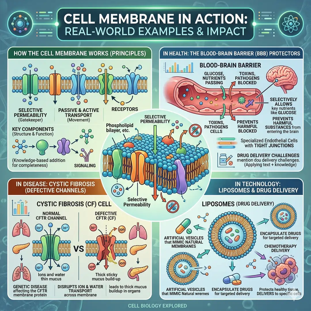 The Cell Membrane in Action