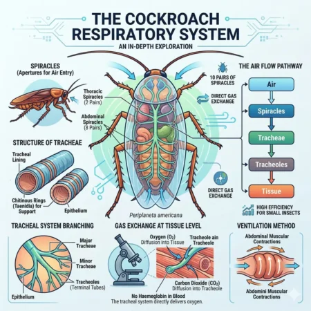 The Cockroach Respiratory System